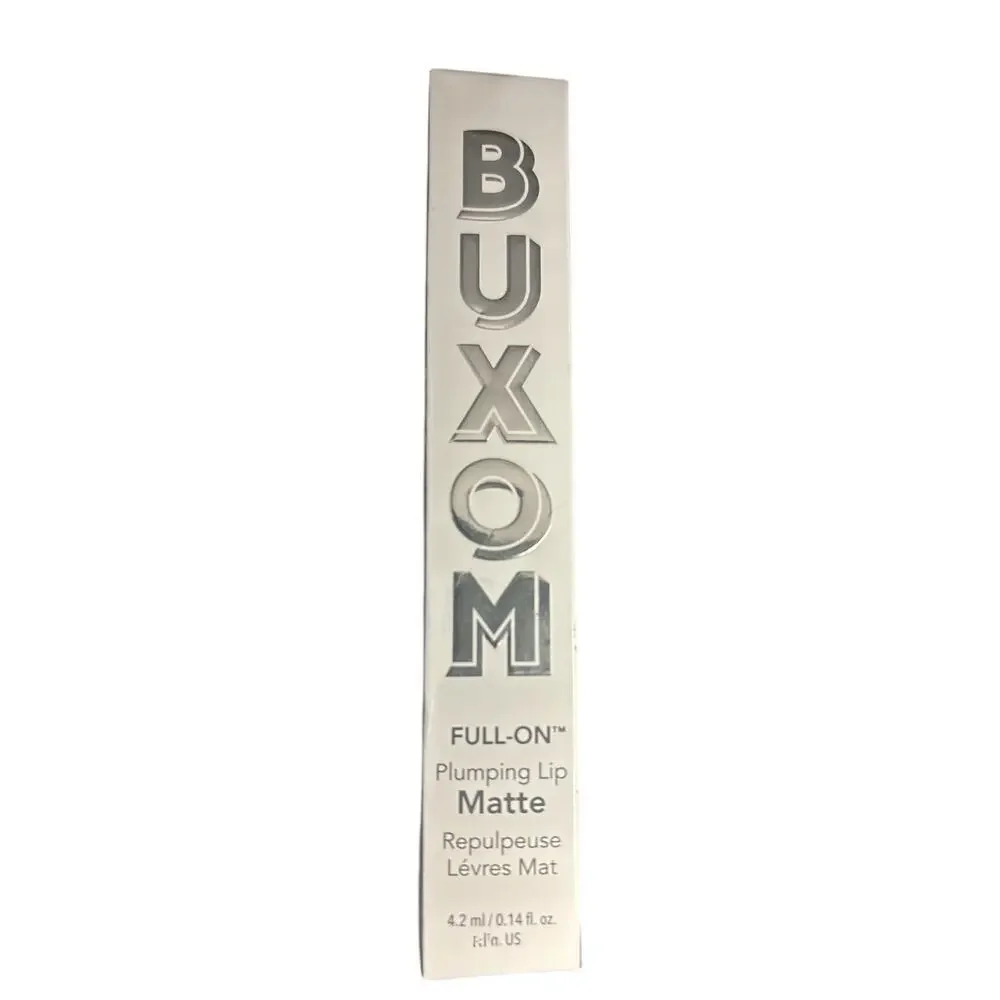 BUXOM Full-On Plumping Lip Matte, Color Brunching- New in Box